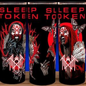 Sleep Token - Vessel - Blood Moon Rock Band Cup Mug Tumbler 20oz